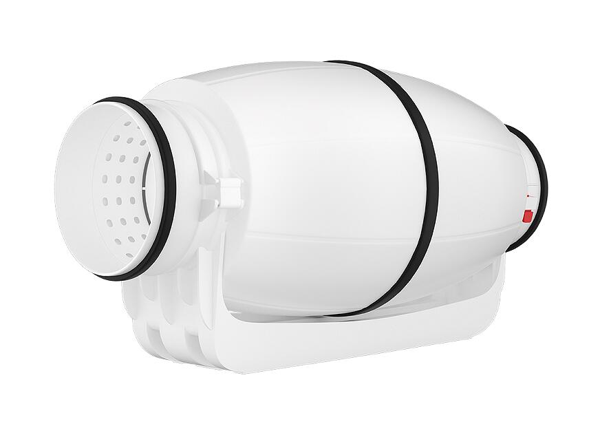 Круглый канальный вентилятор в шумоизолированном корпусе LAMPRECHT LS-125-V